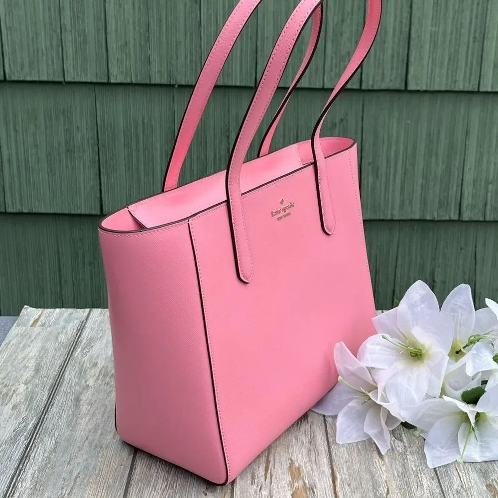 Kate Spade Staci Tote Shoulder Bag Purse Pink